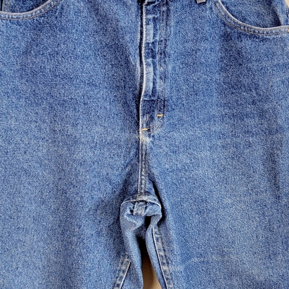 Lee 4 Vintage High Rise Stone Wash Tapered Leg Relaxed Fit Mom Jeans - Picture 5 of 15